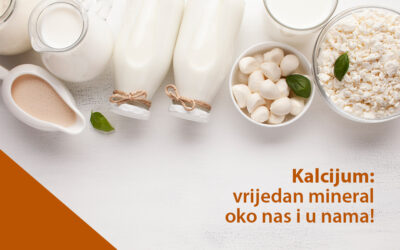 Kalcijum – vrijedan mineral oko nas i u nama!